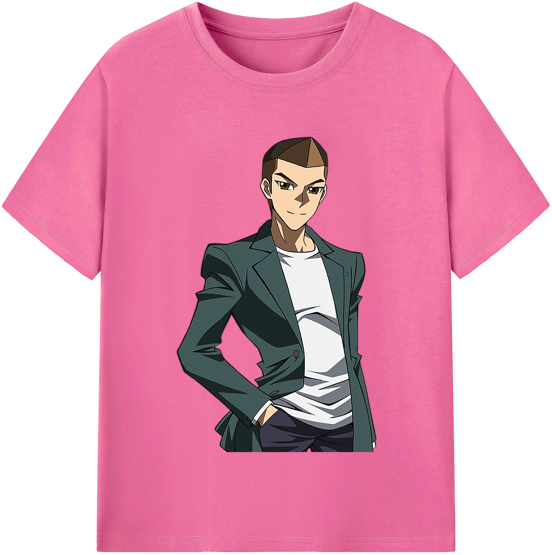 （画像用） 遊☆戯☆王 Yu-Gi-Oh! レディースカジュアルプリントTシャツ（綿100％）